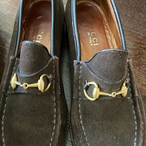 Gucci Suede Loafers